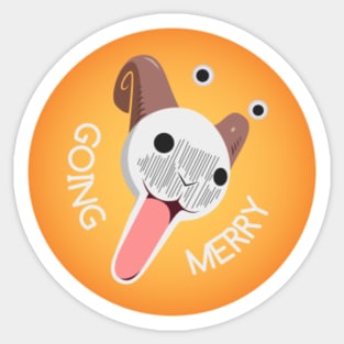 SRBB0716 Going Merry One piece anime sticker