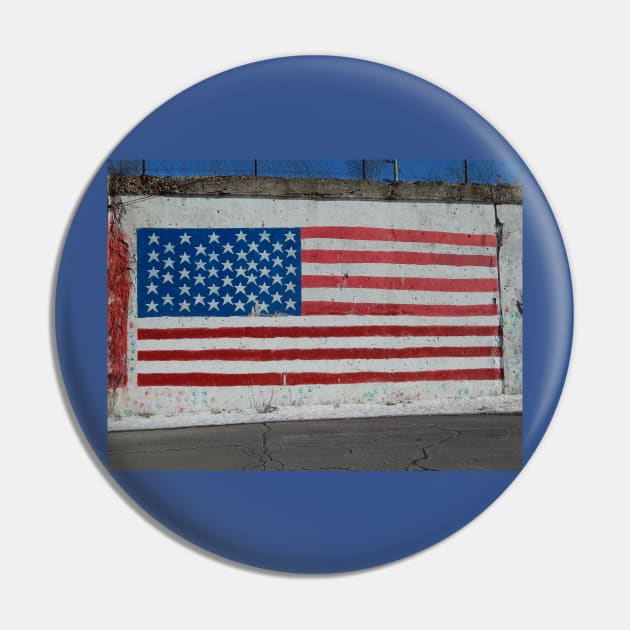 American flag graffiti Pin by ThomasGallant