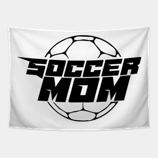 Soccer Mom ball badge Tapestry
