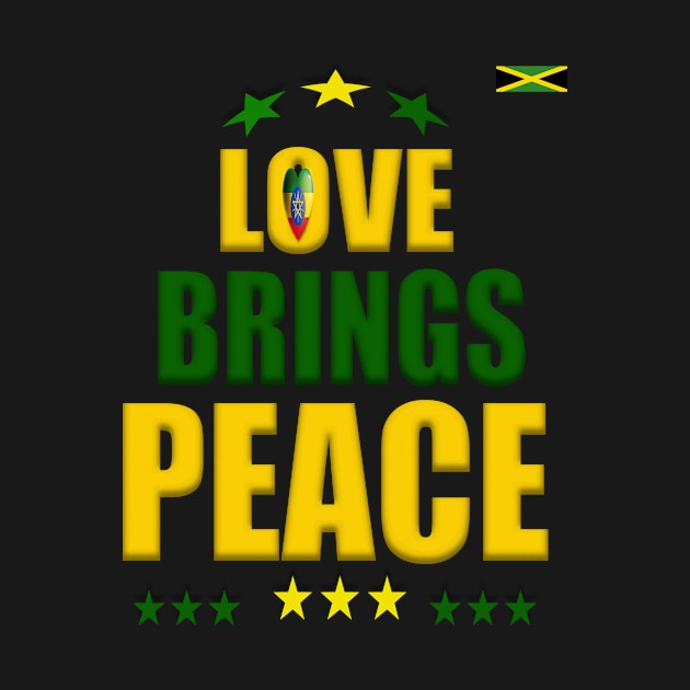 Peace & Love, Good Vibes, Reggae, Jamaica, Rasta by alzo