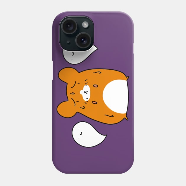 Ghosts and Scared Hamster Phone Case by saradaboru