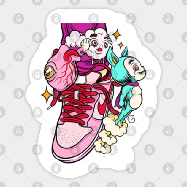 cartoon nike dunks uk