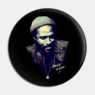 MARVIN GAYE Pin