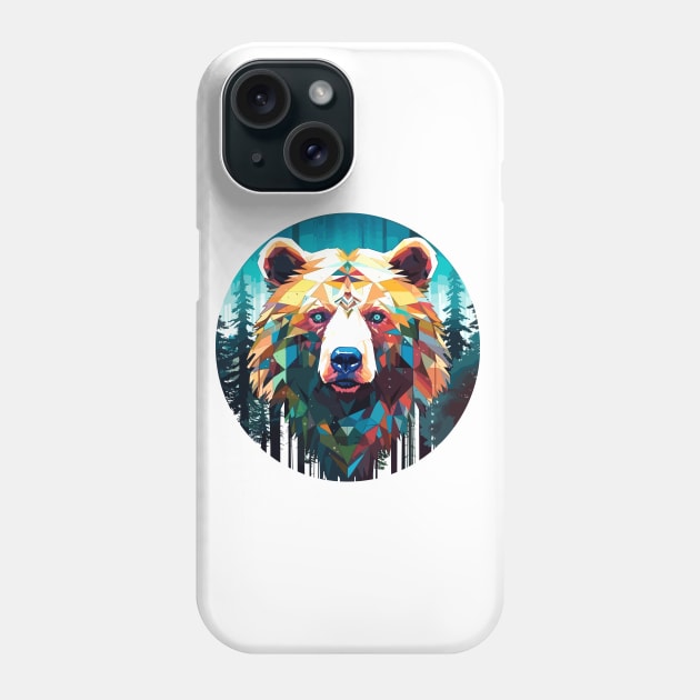 Grizzly Bear Animal World Predator Wild Nature Wilderness Phone Case by Cubebox