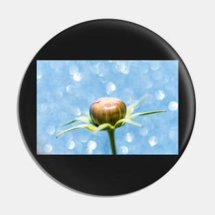 Cosmos Flower Bud Pin