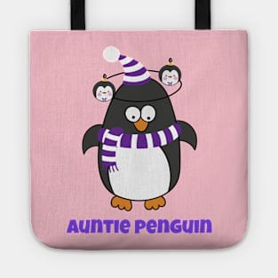 Christmas Penguin Pajama Animal Costume Auntie Penguin Shirt T-Shirt Tote