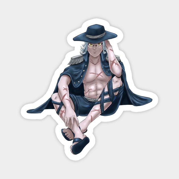 Edmond Dantes Summer Outfit Magnet by JXG