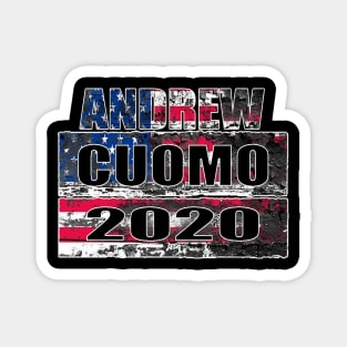 Andrew Cuomo 2020 For President T-Shirt Liberal Democrat Magnet