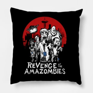 Revenge of the Amazombies Pillow