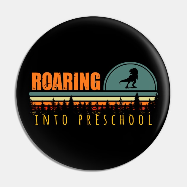 Roaring Into Preschool Pin by Zen Cosmos Official