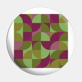 Modern Geometric (Mangosteen) Pin