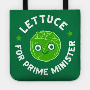 Lettuce For Prime Minister Tote