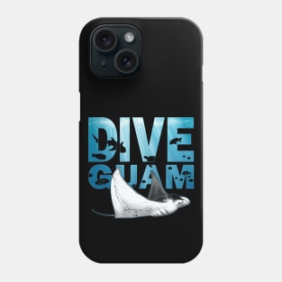 Giant Manta Ray Guam Diving Phone Case