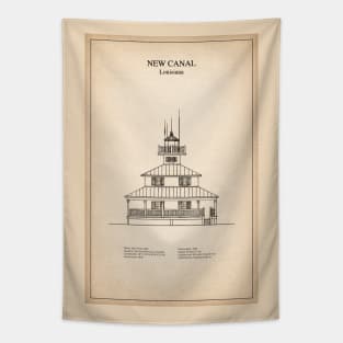 New Canal Lighthouse - Louisiana - SD Tapestry