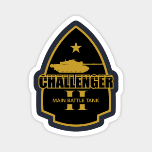 Challenger 2 Tank Patch Magnet