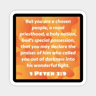 Bible Verse 1 Peter 2:9 Magnet