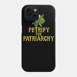 Petrify the patriarchy Medusa Phone Case