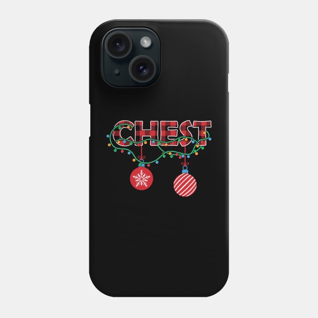 Chest Christmas Phone Case by ARTGUMY
