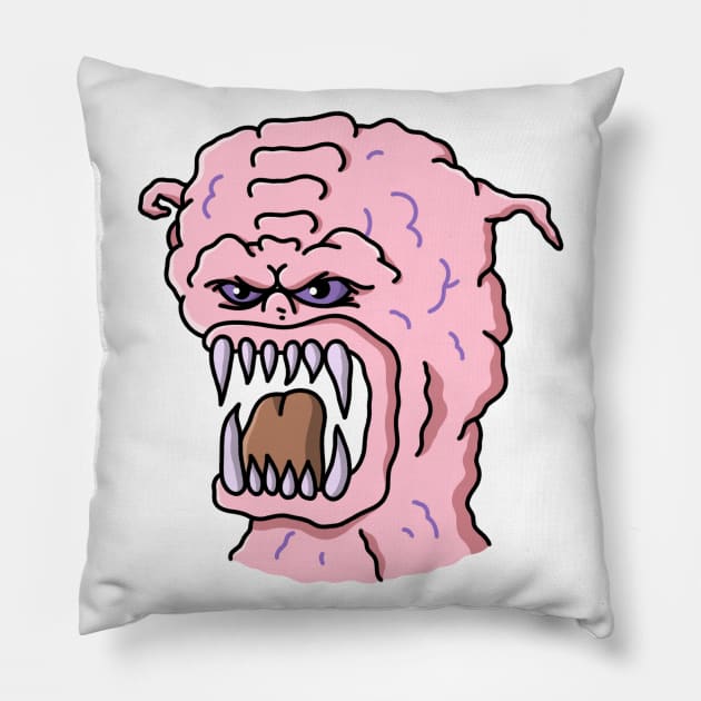 sucky Krang Pillow by robchick