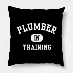 Plumber in Training Pillow