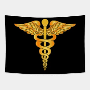 Medical Symbol - Caduceus Tapestry