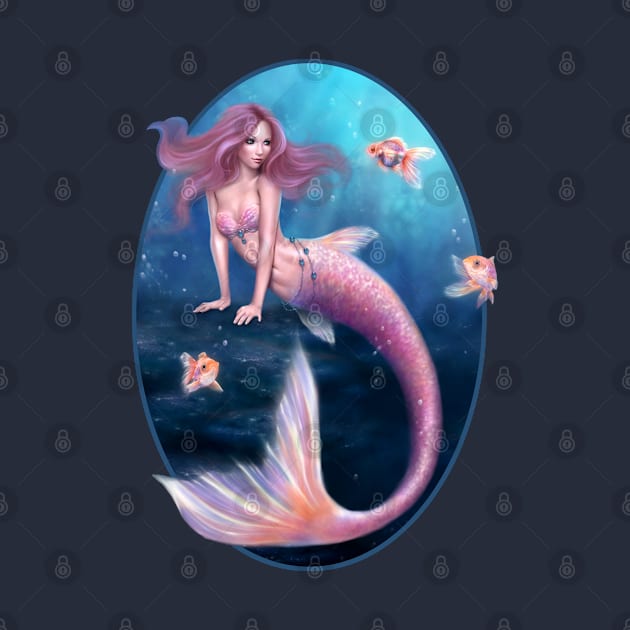 Aurelia Goldfish Mermaid by silverstars