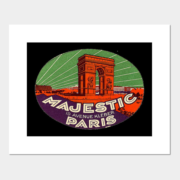 Vintage Travel Art Majestic Posters And Art Prints Teepublic Uk