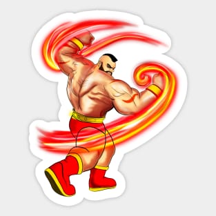 Zangief (SF6) Defeated Face Sticker – Vinyl Labz