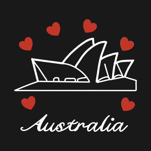 Australia with heart love summer travel vintage by beautifulhandmadeart