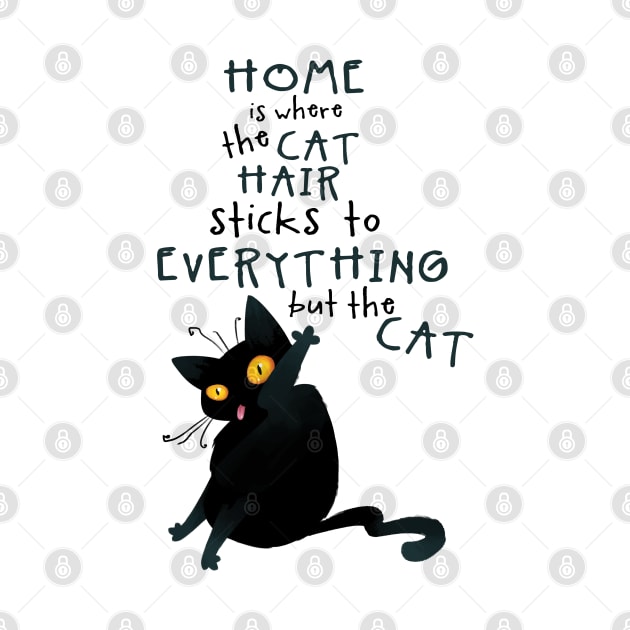 Home is Where the Cat Hair Sticks to Everything by supermara