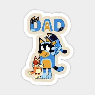 Family Bluey Magnet