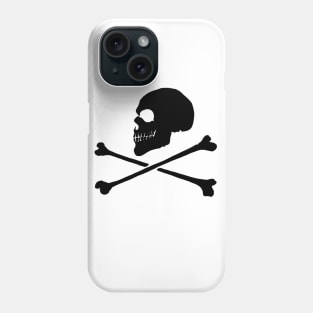 skull silhouette Phone Case