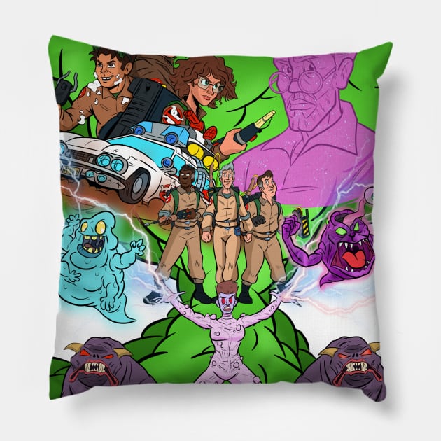 Ghostbusters Afterlife Pillow by Jetnder