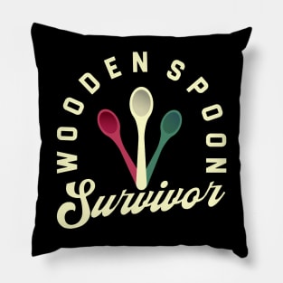 Wooden Spoon Survivor Pillow