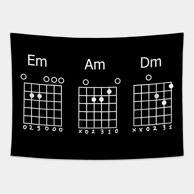 Em Am Dm guitar chord Tapestry by Stonerin