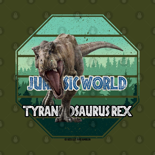 Jurassic Tyrannosaurus Rex - Isla Nublar - by Jurassic Merch