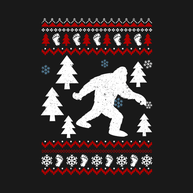 Sasquatch Ugly Christmas by maximel19722