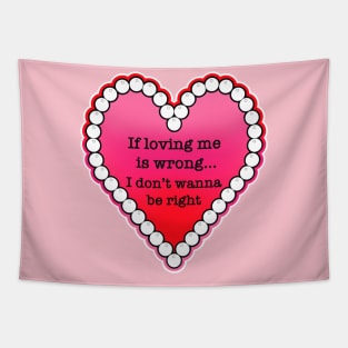 Funny self love quote Tapestry