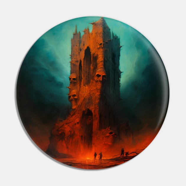 The dark tower Pin by artmysterious