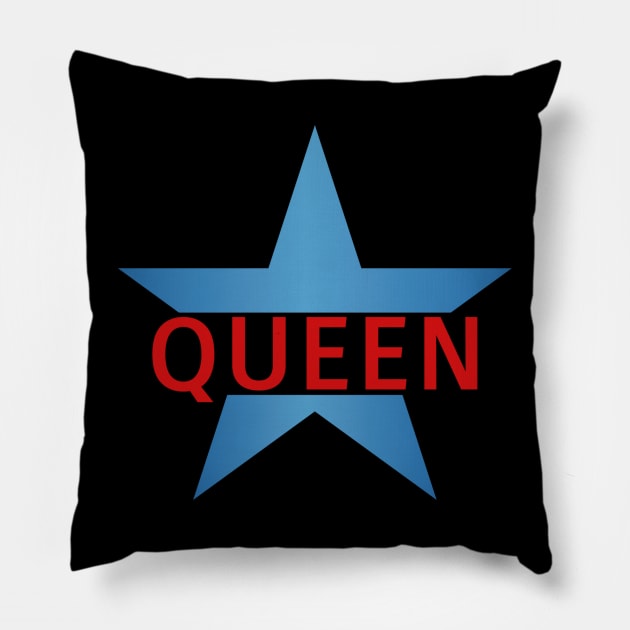 Queen For Mayor Pillow by fenixlaw