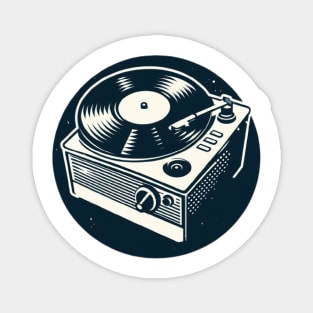 vinyl record player Magnet