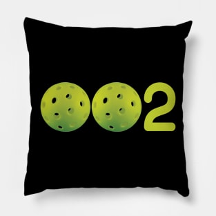 Zero zero two - pickleball score, Pillow