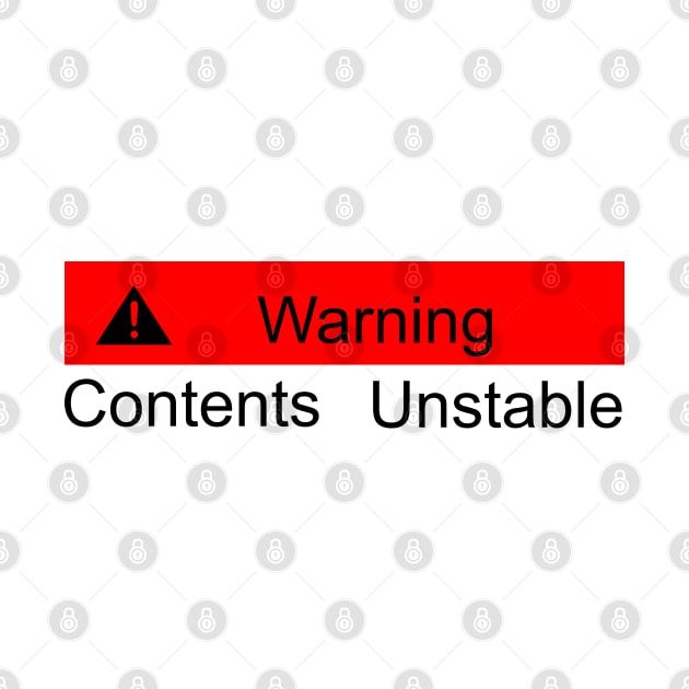 Warning Contents unstable by atadrawing