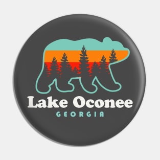Lake Onocee Georgia Greensboro Eatonton Bear Pin