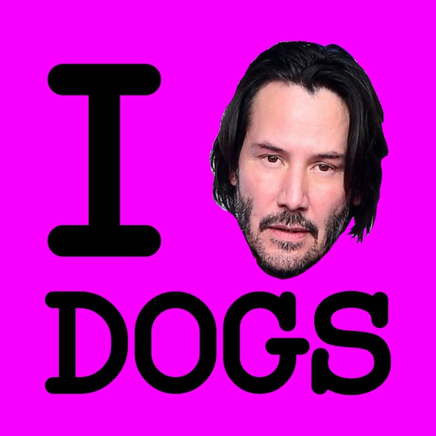 I Heart Dogs Keanu Reeves by HeyListen