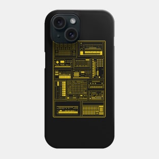 Drum Machine Synth Collection For Electronic Musician Phone Case