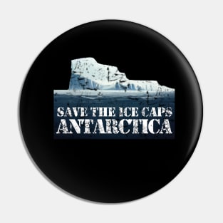 Antarctica - Save the Ice Caps Pin