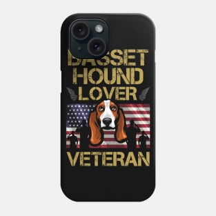 Veteran Basset Hound Lover Phone Case