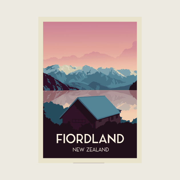 Fiordland New Zealand New Design by Terrybogard97