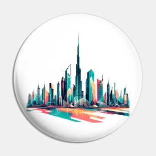 Skyline Dubai Pin